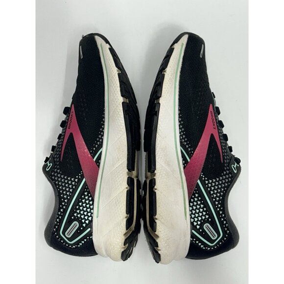 Brooks Ghost 14 Running Shoes Black/Pink Womens Size 6.5 Wide *no Insoles READ - Picture 6 of 13